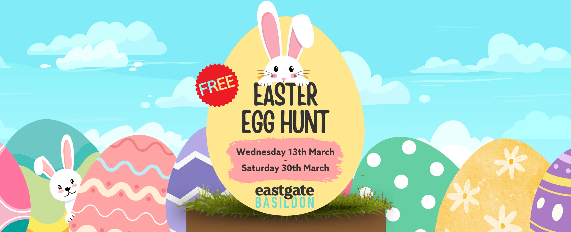Welcome to the Eastgate Egg Hunt Extravaganza!