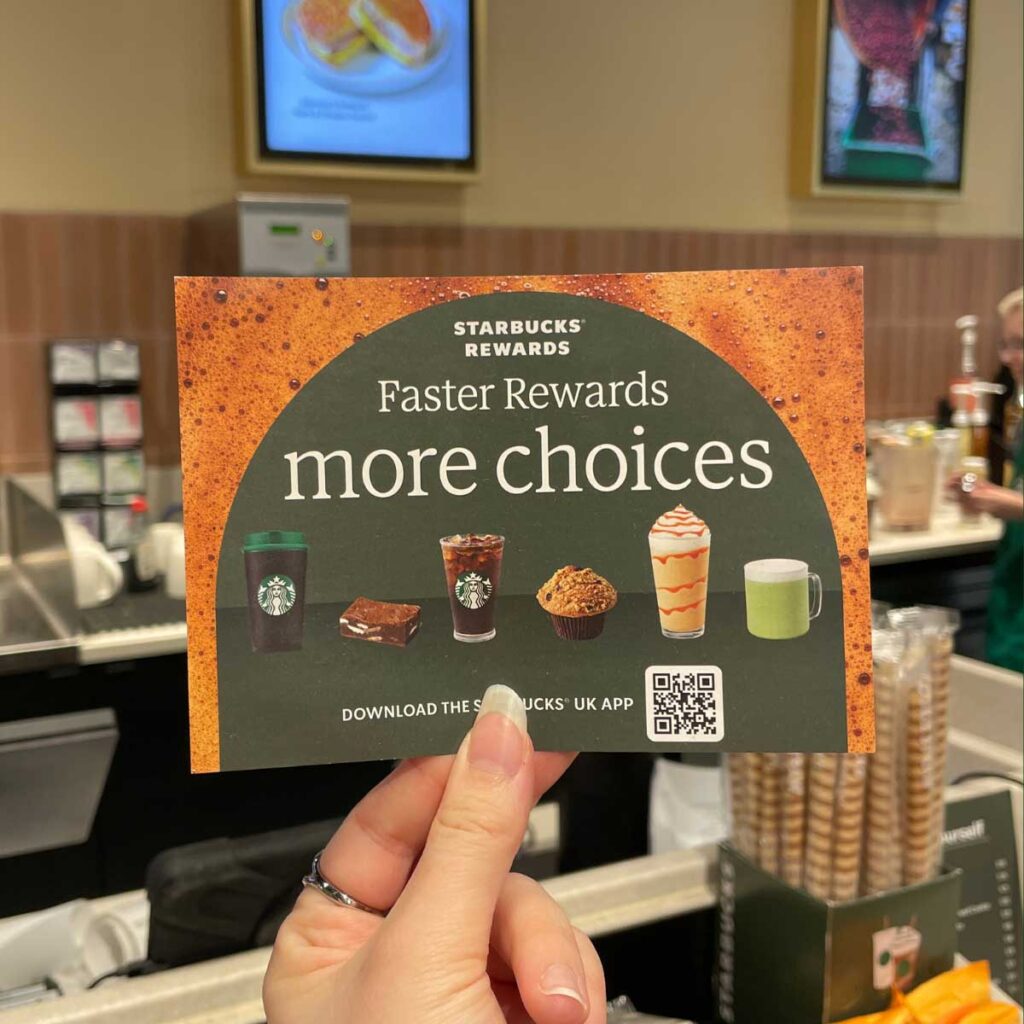 Sip, Scan & Save at Starbucks Eastgate!